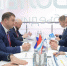 Работу на Питерском форуме Виталий Хоценко начал со встречи с Сергеем Густовым - Газета Знамя Труда