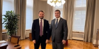 Виталий Хоценко и заместитель руководителя Администрации Президента РФ Максим Орешкин обсудили вопросы развития региона - Газета Знамя Труда
