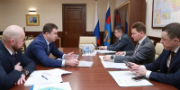 Виталий Хоценко обсудил с руководством Минтранса РФ вопросы ремонта и развития дорожной инфраструктуры региона - Газета Знамя Труда