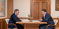 Виталий Хоценко и Валерий Фальков провели рабочую встречу в Москве - Газета Знамя Труда
