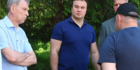 Виталий Хоценко: капремонт лицея «Альфа» в Усть-Ишиме идет в плановом режиме - Газета Знамя Труда