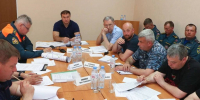 Виталий Хоценко провел в Усть-Ишиме выездное заседание комиссии по предупреждению ЧС - Газета Знамя Труда