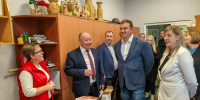 Виталий Хоценко совершает рабочую поездку в Любинский район - Газета Знамя Труда