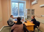 Виталий Хоценко сообщил о завершении капремонта поликлиники в Большеуковской центральной районной больнице