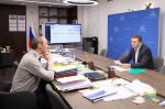 Виталий Хоценко обсудил с Дмитрием Григоренко реализацию проекта аэропорта «Омск-Федоровка»