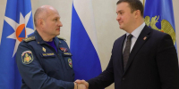 Виталий Хоценко и Александр Куренков обсудили меры по предотвращению пожаров и паводков в Омской области - Газета Знамя Труда