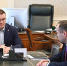 Виталий Хоценко встретился с участником программы «ПРОдвижение ГЕРОЕВ» Анатолием Чирковым по итогам стажировки - Газета Знамя Труда